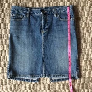 AF denim skirt